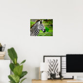 Zebra Profile Poster (Heimbüro)