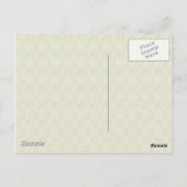 Zebra Purse Girl Postcard Postkarte (Rückseite)