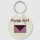 Zebra Purse Girl Schlüsselanhänger (Vorderseite)