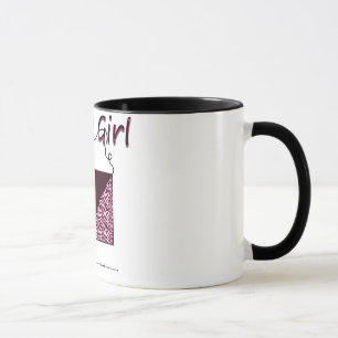Zebra Purse Girl Tasse