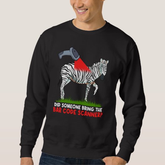zebra quote women men motivational animal sweatshirt (Vorderseite)