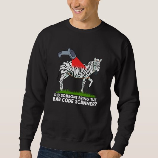 zebra quote women men motivational sweatshirt (Vorderseite)