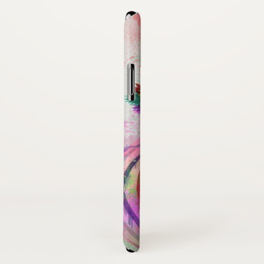 Zebra Rainbow Splash Case-Mate iPhone Hülle (Hinten/Rechts)