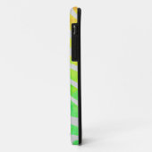 Zebra Rainbow und White Print Case-Mate iPhone Hülle (Hinten/Links)