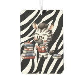 Zebra Reading Bücher. Autolufterfrischer (Rückseite)