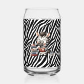 Zebra Reading Bücher. Dosenglas (Rückseite)