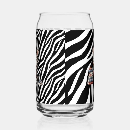 Zebra Reading Bücher. Dosenglas (Rechts)