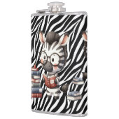 Zebra Reading Bücher. Flachmann (Links)