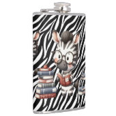 Zebra Reading Bücher. Flachmann (Rechts)