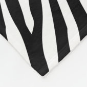 Zebra Reading Bücher. Fleecedecke (Ecke)