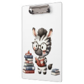 Zebra Reading Bücher. Klemmbrett (Links)