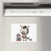 Zebra Reading Bücher. Magnet (In Situ (Geschirrspüler))