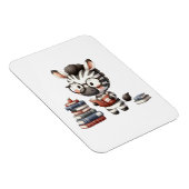Zebra Reading Bücher. Magnet (Rechte Seite)