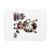 Zebra Reading Bücher. Magnet (Horizontal)