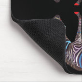 Zebra Reflection Mousemat Mousepad (Ecke)