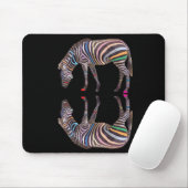 Zebra Reflection Mousemat Mousepad (Mit Mouse)