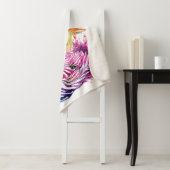 Zebra-Regenbogen Sherpa Decke Sherpadecke (Beispiel)