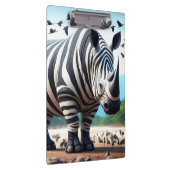 Zebra Rhino Klemmbrett (Rechts)
