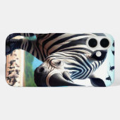 Zebra Rhino Phone Case (Rückseite (Horizontal))