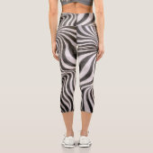 Zebra Rock! Capri Leggings (Rückseite)