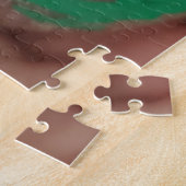 Zebra Rock gestrichen Puzzle (Seite)