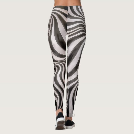Zebra Rock! Leggings (Rückseite)