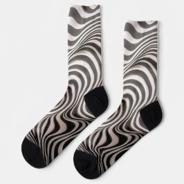 Zebra Rock! Socken