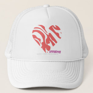 Zebra-Rosa 2 Truckerkappe