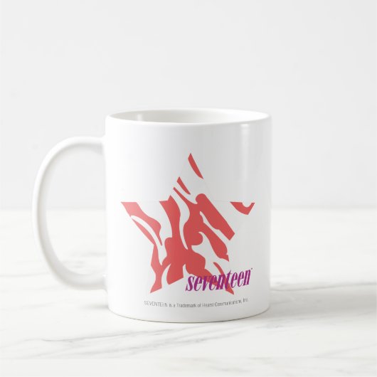 Zebra-Rosa 3 Kaffeetasse (Links)