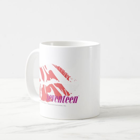 Zebra-Rosa Kaffeetasse (Vorderseite Links)