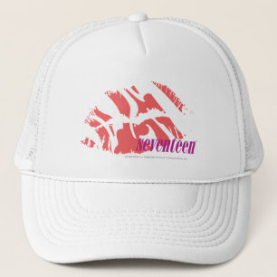 Zebra-Rosa Truckerkappe