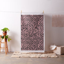 Zebra Rosa und Schwarz