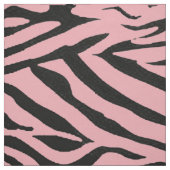 Zebra Rosa und Schwarz Stoff (Muster)