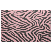 Zebra Rosa und Schwarz Stoff (Fat Quarter (45,7 x 55,9 cm))