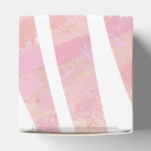 Zebra Rosa und Weiß Geschenkschachtel (Oben)