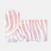 Zebra Rosa und Weiß Geschenkschachtel (Ungefaltet)
