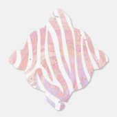 Zebra Rosa und Weiß Geschenkschachtel (Ungefaltet)