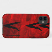 Zebra rotes Iphone 5 Case-Mate iPhone Hülle (Rückseite (Horizontal))