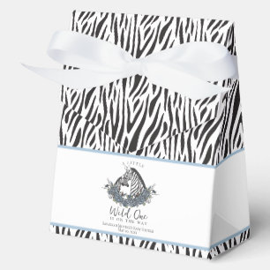 Zebra-Safari-Baby-Party Kleiner Wilder Dreieck Geschenkschachtel