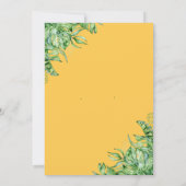 Zebra Safari Dschungel Party Einladung (Rückseite)