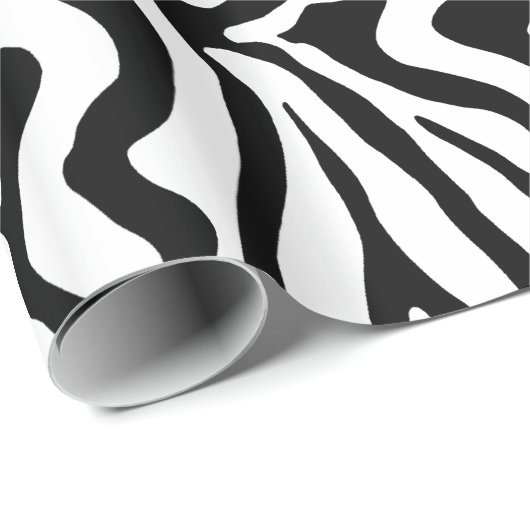 Zebra-Safari Geschenkpapier (Rolleneckpunkt)