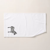 Zebra Safari Malerei Badetuch Set (Handtuch)