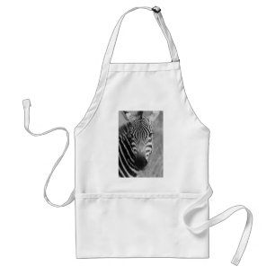 Zebra Safari Niedlich Afrikanisch Elegant Streifen Schürze