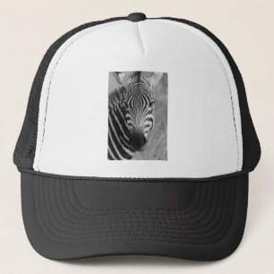 Zebra Safari Niedlich Afrikanisch Elegant Streifen Truckerkappe