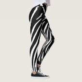 ZEBRA SAFARI STRIPES PATTERN LEGGINGS (Rechts)
