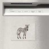 Zebra-Safari-Tier Magnet (In Situ (Geschirrspüler))