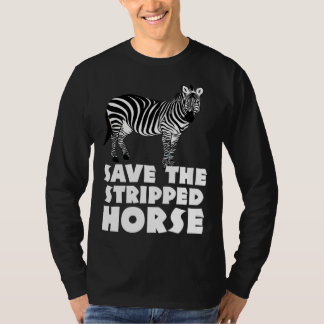 Zebra-Safari-Zooaufseher Afrika für Männer Frauen  T-Shirt