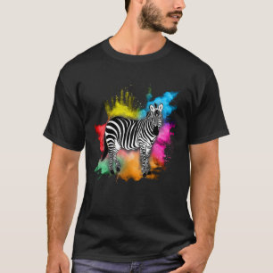 Zebra Safari Zookeeper Afrika für Männer - Pferd T-Shirt