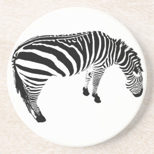 Zebra Sandstein Untersetzer