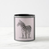 Zebra-Schale Tasse (Zentrum)